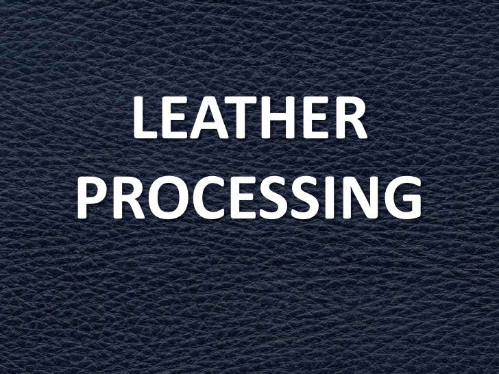 Leather Processing Chemicals